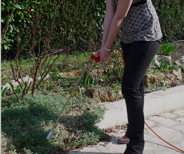 Effective thermal weeding techniques for a chemical-free garden