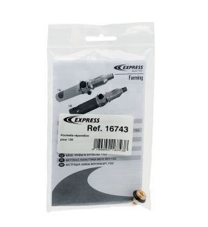Injecteur Réf. 16743 en sachet avec sa notice pour écorneur à gaz Alios Réf. 134 et 135